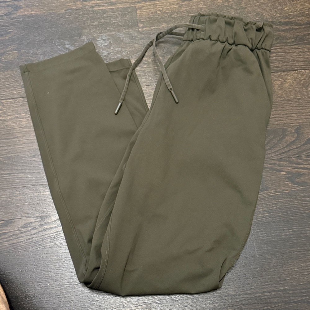 Lululemon Olive Green Jogger Pants